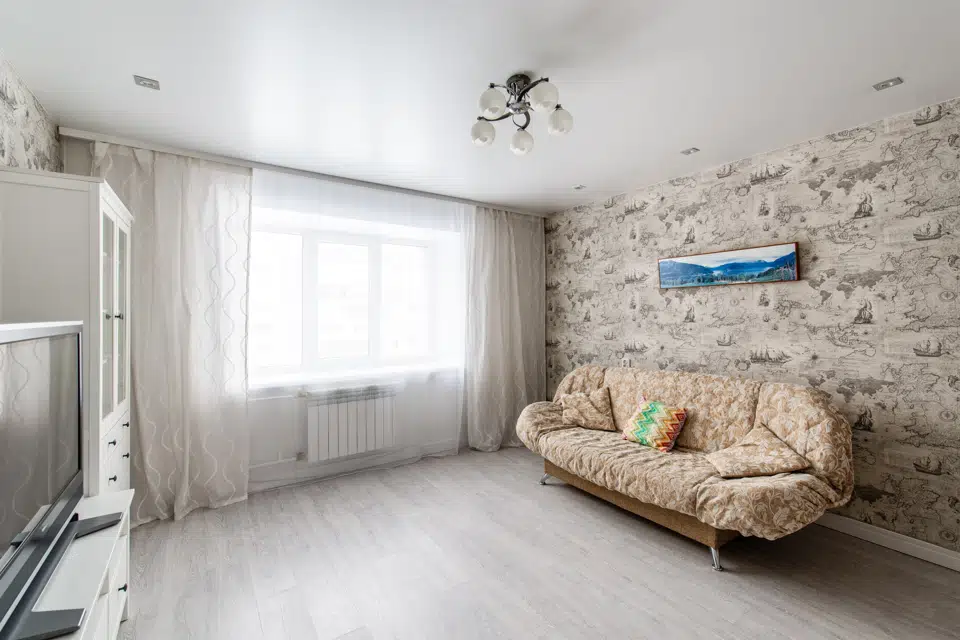 Продаётся 1-комнатная квартира, 45.7 м²