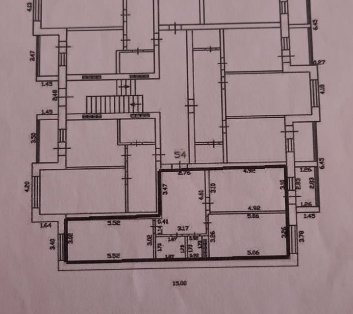 Продаётся 2-комнатная квартира, 66.5 м²