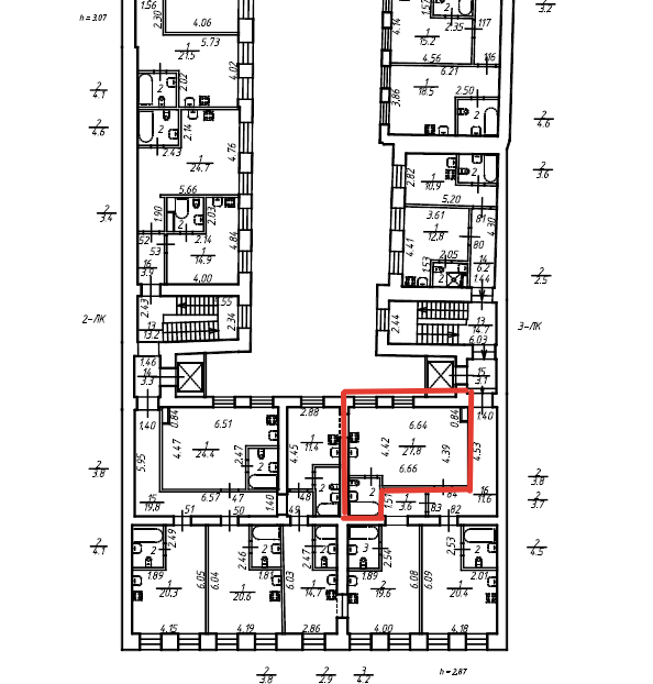 Продаётся студия, 31.5 м²