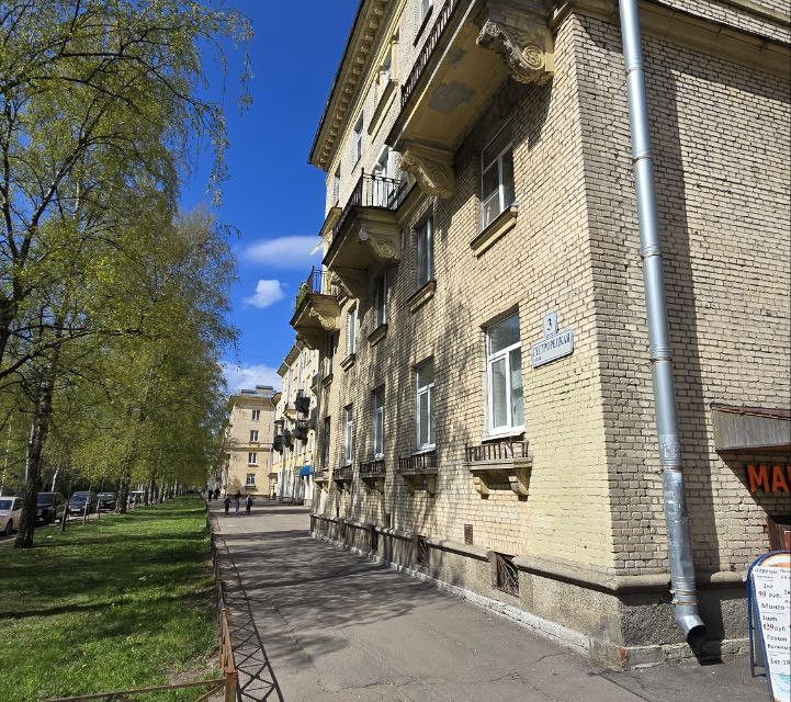Продаётся 2-комнатная квартира, 55.4 м²