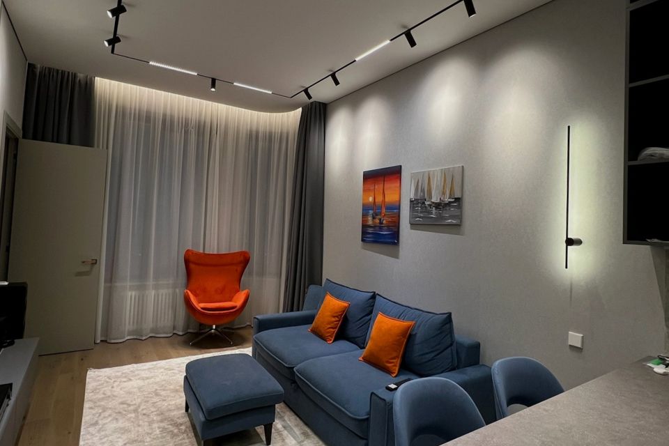 Продаётся 1-комнатная квартира, 43 м²
