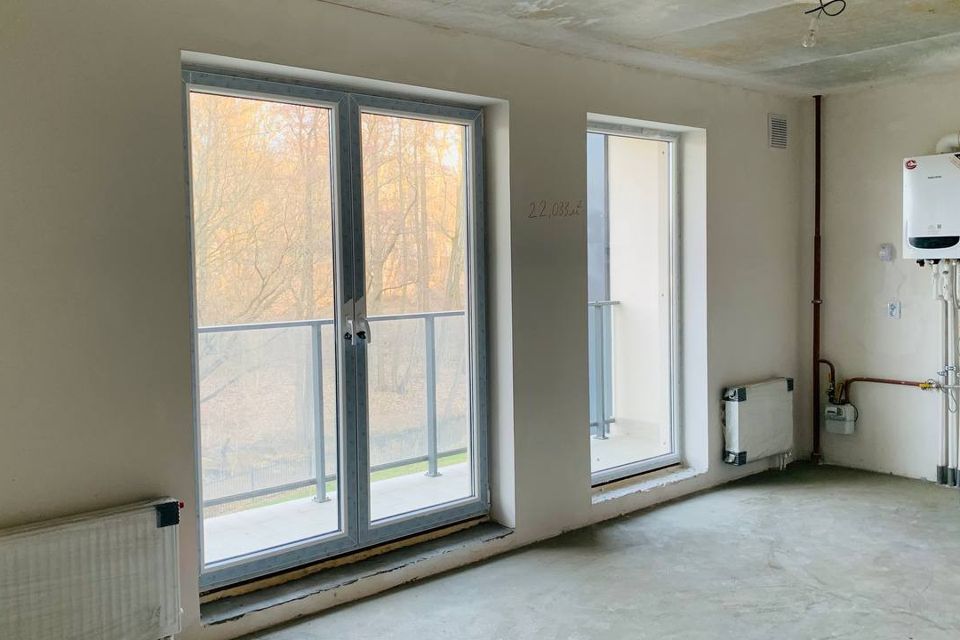 Продаётся 1-комнатная квартира, 54.6 м²