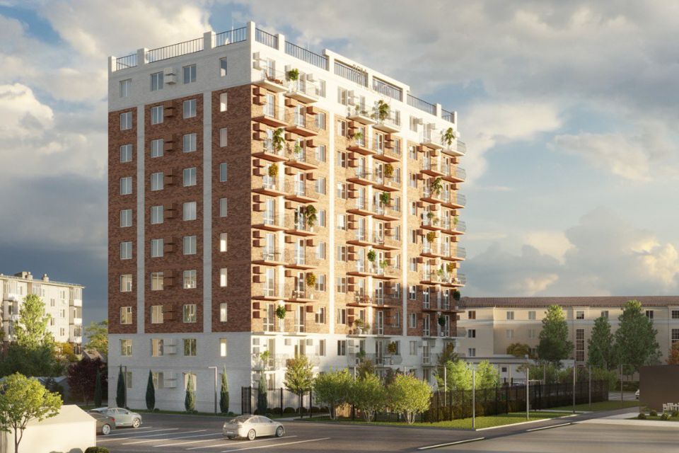 Продаётся 1-комнатная квартира, 45.5 м²