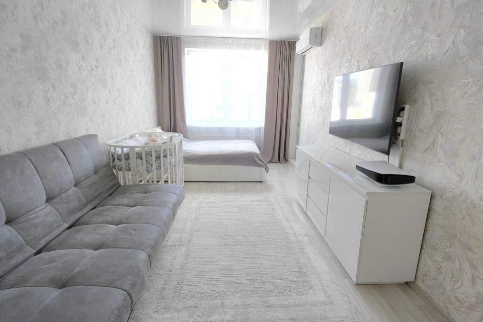Продаётся 1-комнатная квартира, 37.7 м²