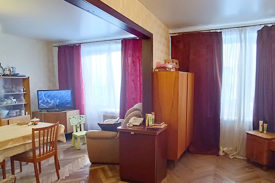 Продаётся 3-комнатная квартира, 54.1 м²