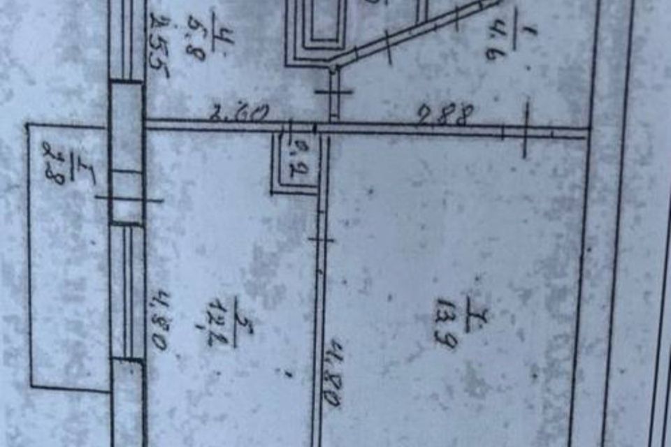 Продаётся 2-комнатная квартира, 45 м²