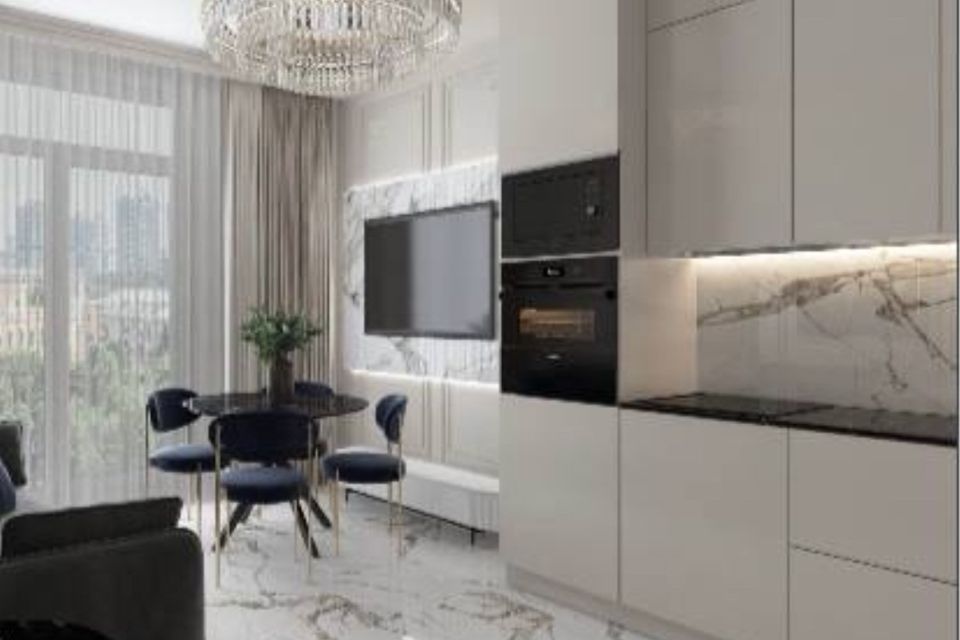 Сдаётся 1-комнатная квартира, 46 м²