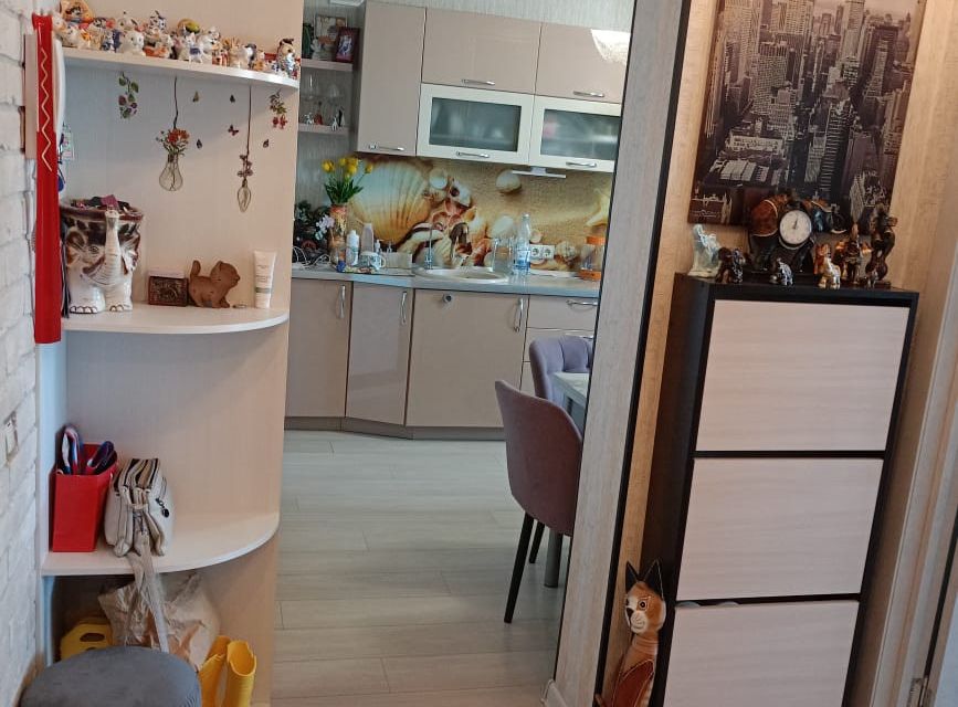 Продаётся 1-комнатная квартира, 34.4 м²
