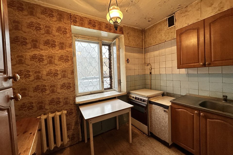 Продаётся 3-комнатная квартира, 55.7 м²