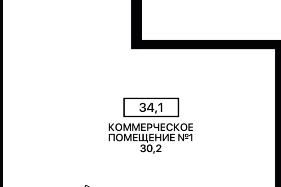 Продаётся торговое помещение, 34.1 м²