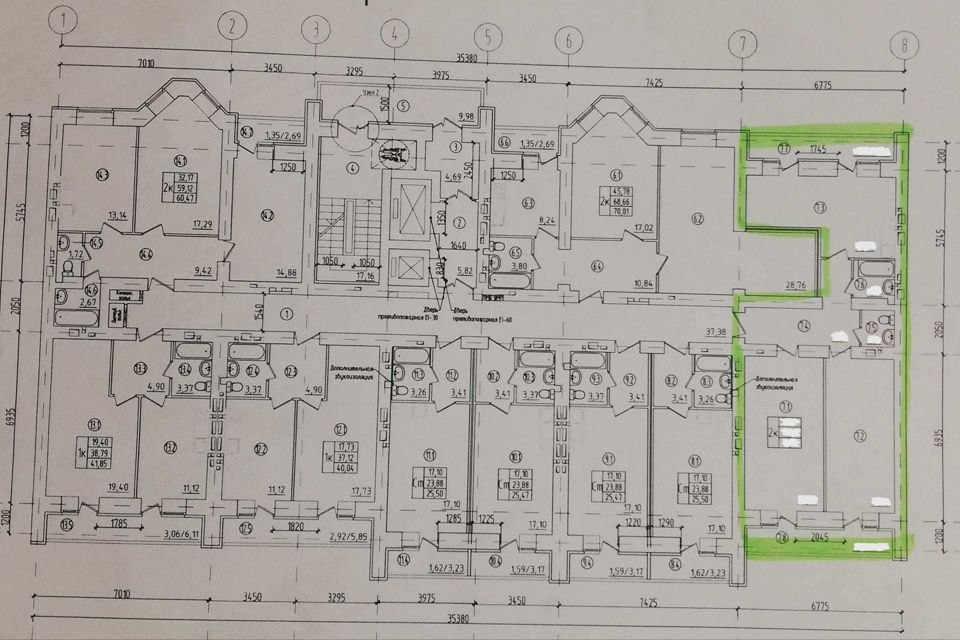 Продаётся 2-комнатная квартира, 84 м²
