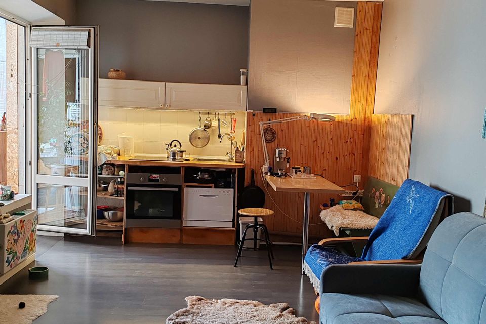 Продаётся 1-комнатная квартира, 53 м²