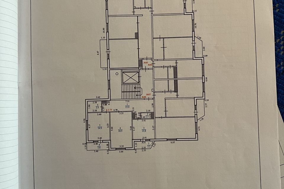 Продаётся 2-комнатная квартира, 65.9 м²