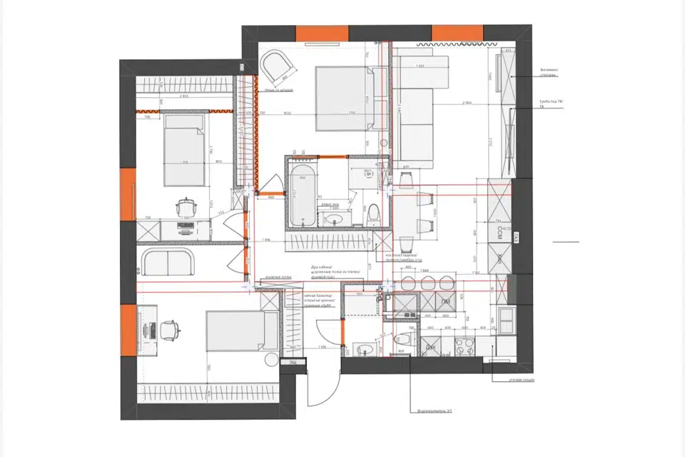 Продаётся 3-комнатная квартира, 103 м²