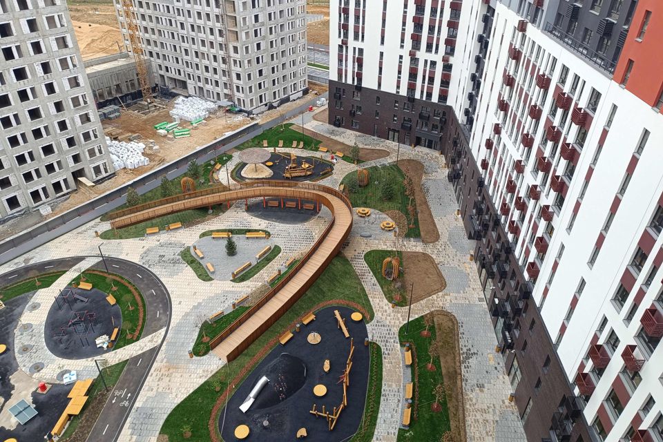 Продаётся 1-комнатная квартира, 45.6 м²