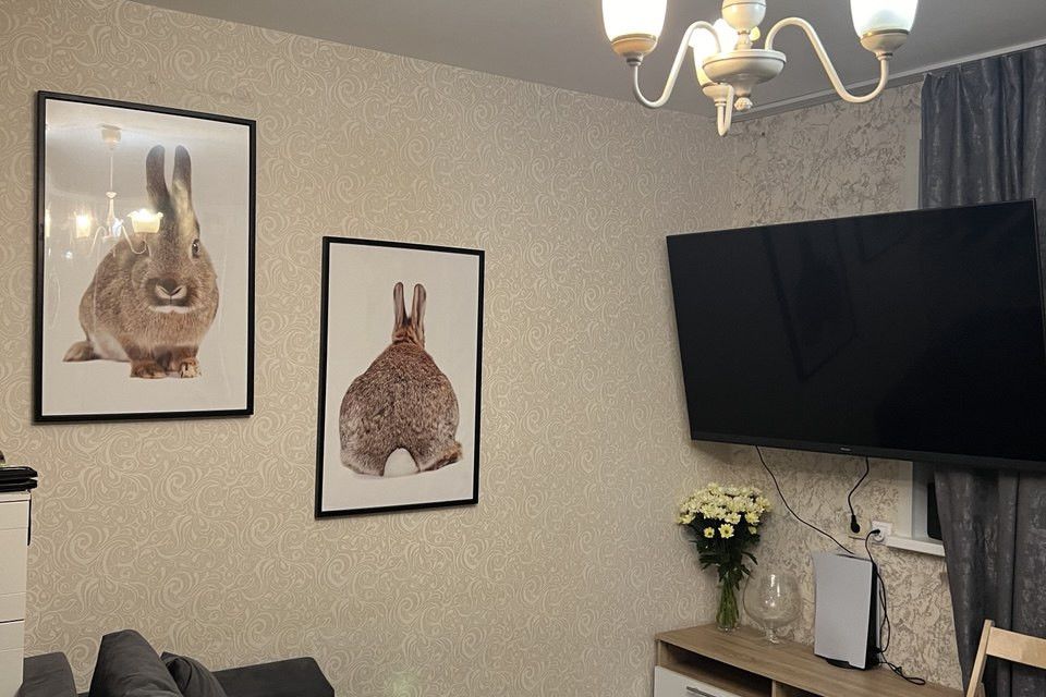 Продаётся 1-комнатная квартира, 39.2 м²