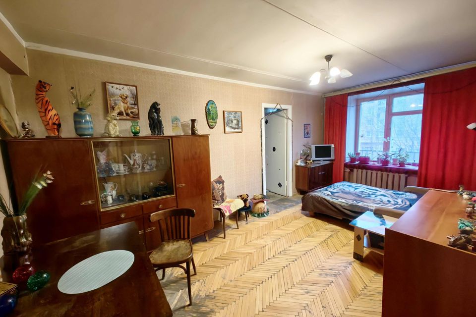 Продаётся 2-комнатная квартира, 42.9 м²