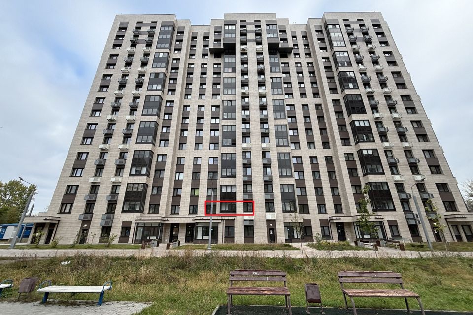 Продаётся 1-комнатная квартира, 43.7 м²