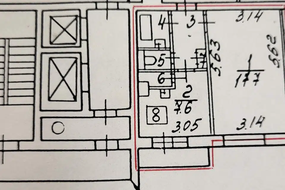 Продаётся 1-комнатная квартира, 33.7 м²