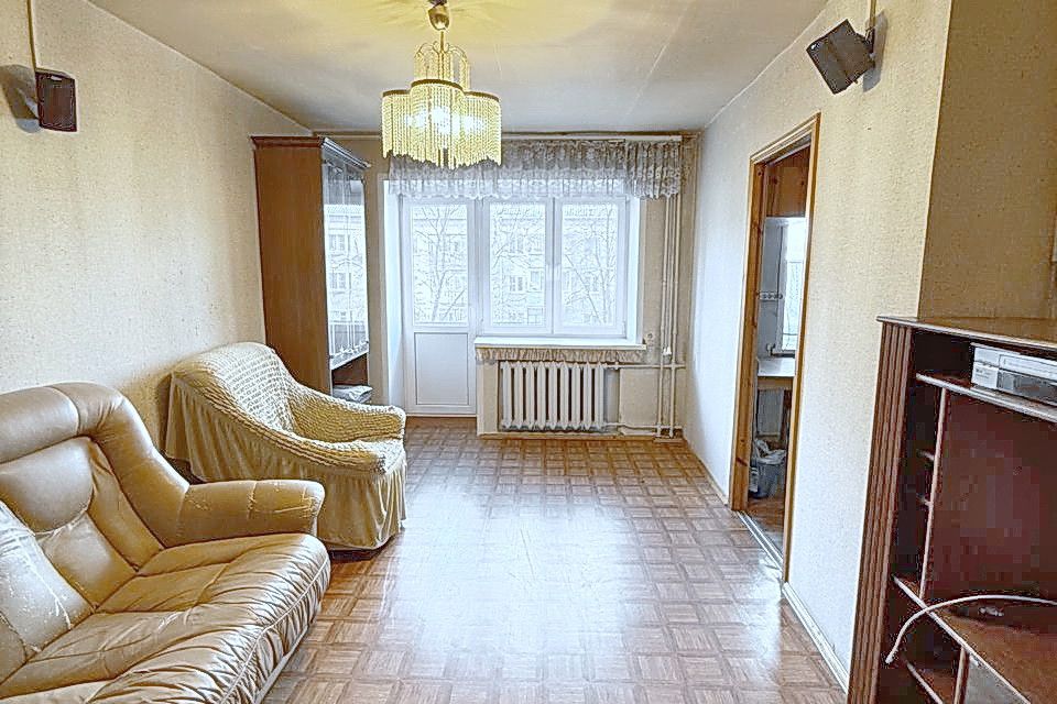 Продаётся 3-комнатная квартира, 54.7 м²