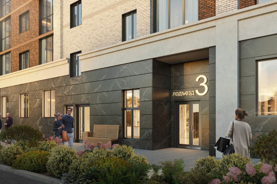 Продаётся 1-комнатная квартира, 39.8 м²