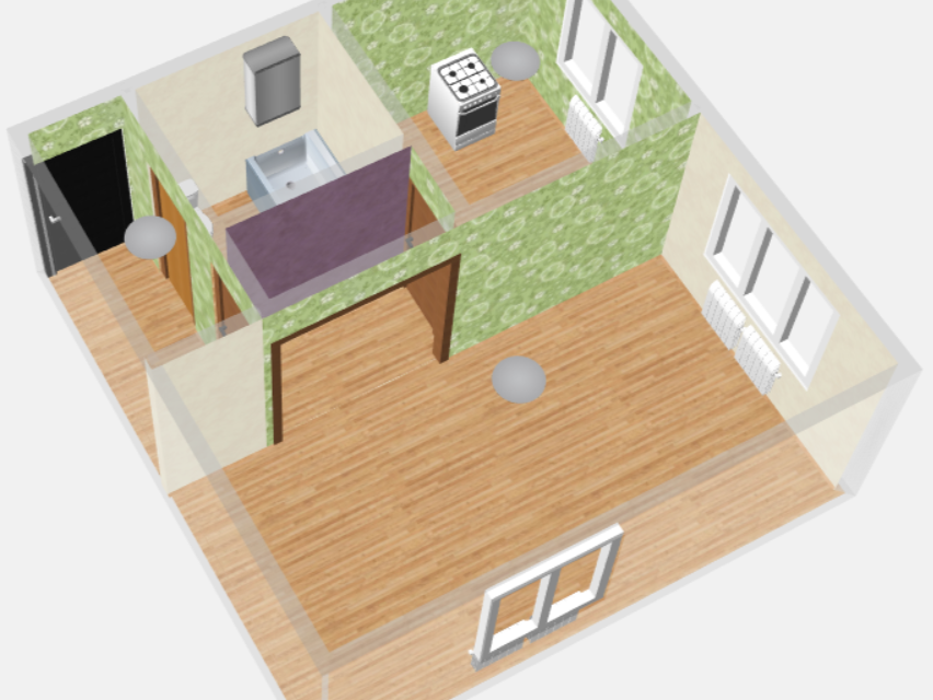 Продаётся 1-комнатная квартира, 30.7 м²
