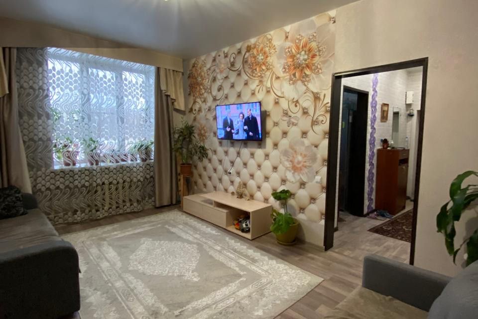 Продаётся 2-комнатная квартира, 53.2 м²