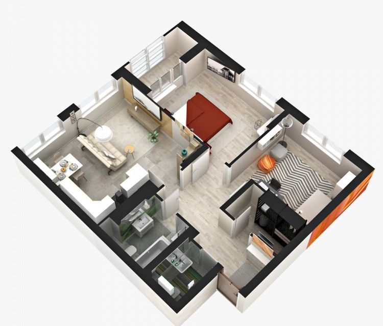 Продаётся 3-комнатная квартира, 77.5 м²