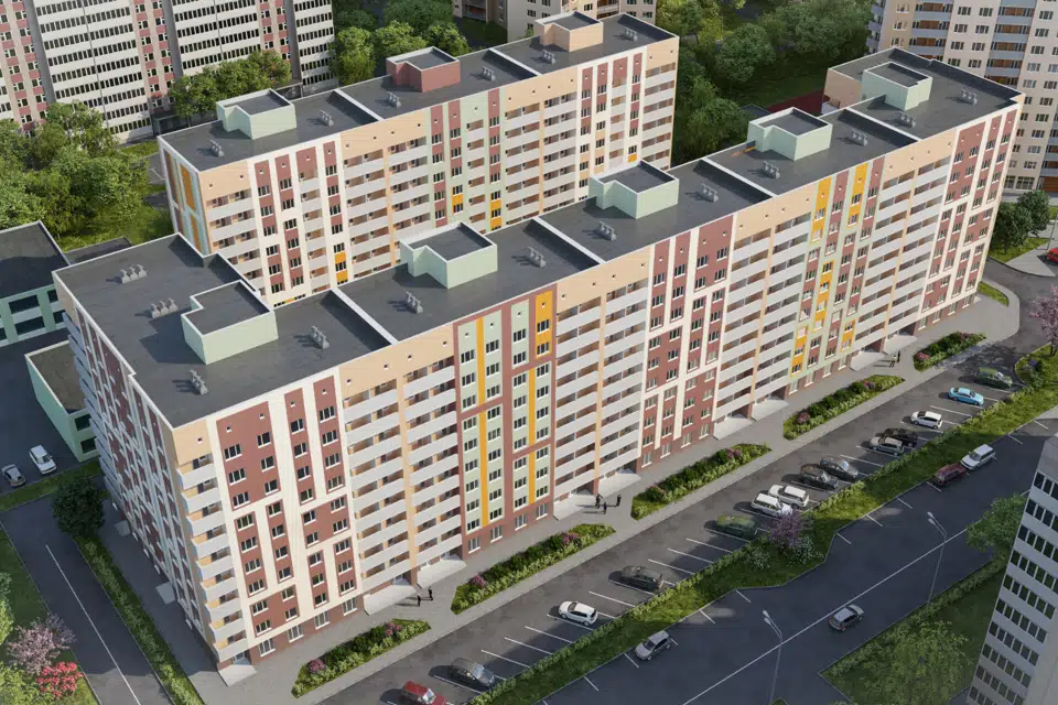 Продаётся 2-комнатная квартира, 55.6 м²