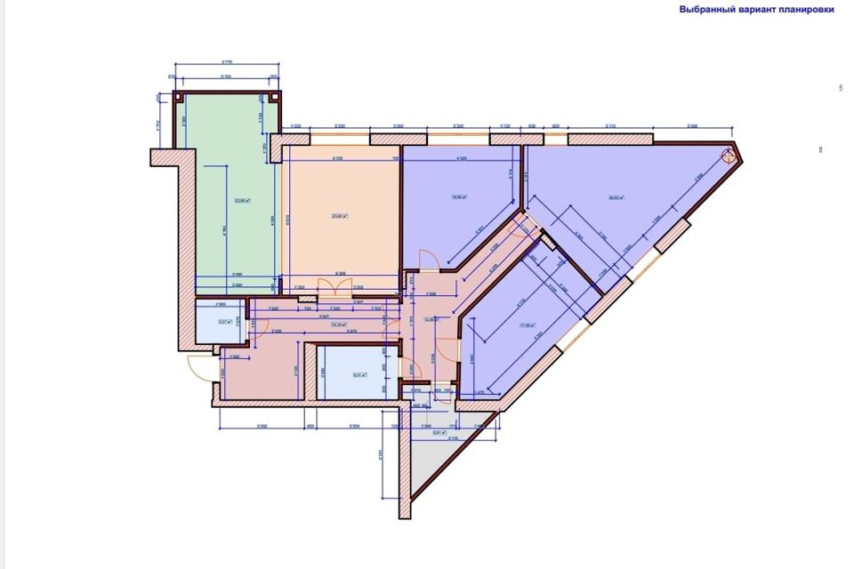 Продаётся 4-комнатная квартира, 139.7 м²