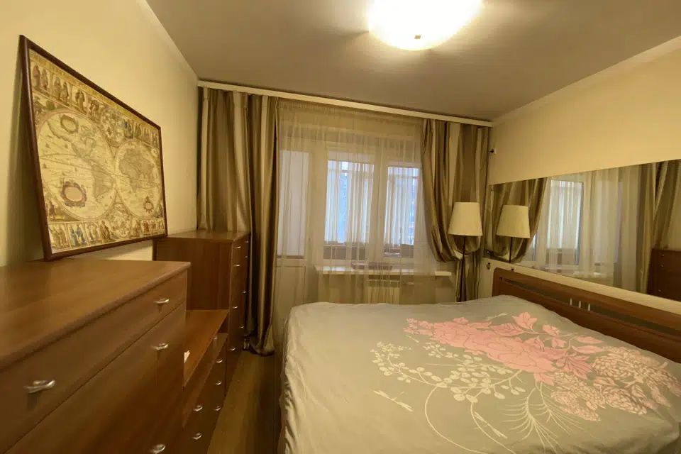 Продаётся 3-комнатная квартира, 62.5 м²