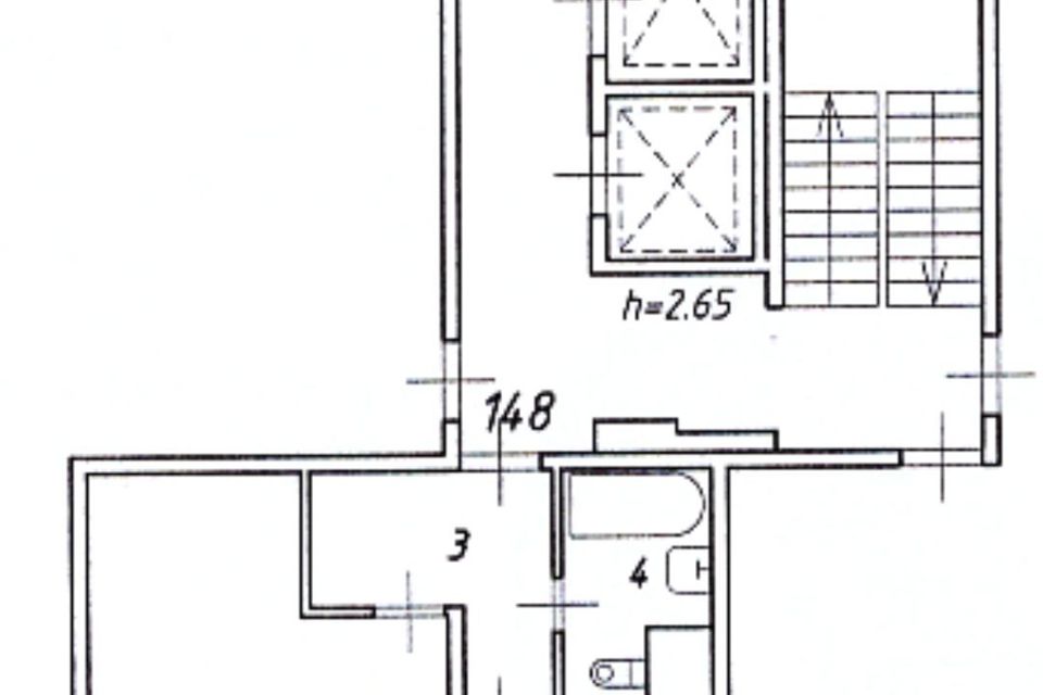 Продаётся 1-комнатная квартира, 37.7 м²
