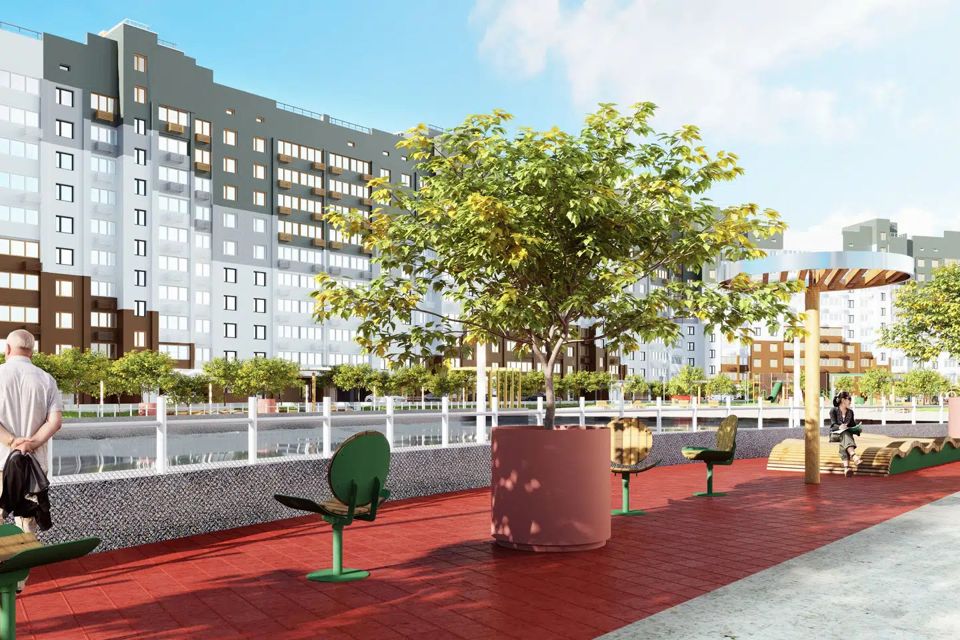 Продаётся 1-комнатная квартира, 40.4 м²
