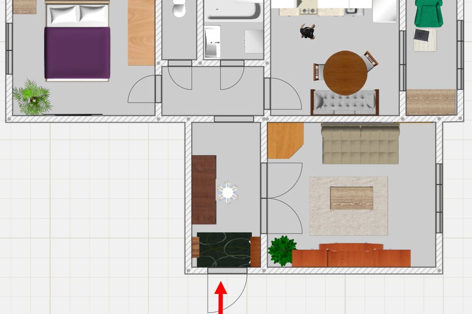 Продаётся 2-комнатная квартира, 50 м²