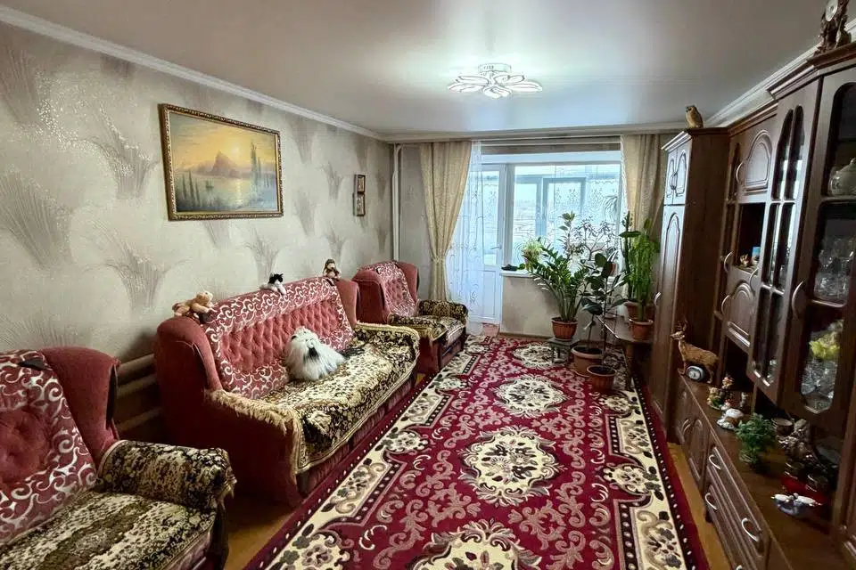 Продаётся 3-комнатная квартира, 65.2 м²