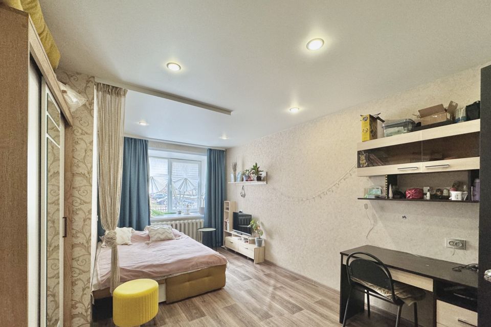 Продаётся 1-комнатная квартира, 39.3 м²