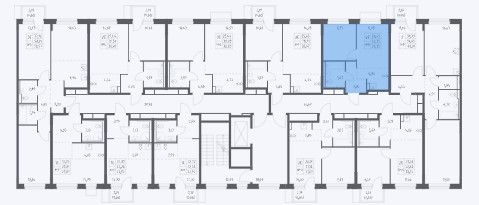 Продаётся 2-комнатная квартира, 32.35 м²