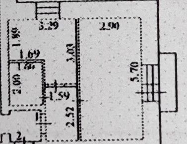 Продаётся 1-комнатная квартира, 31.7 м²