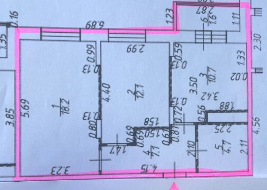 Продаётся 2-комнатная квартира, 52.8 м²