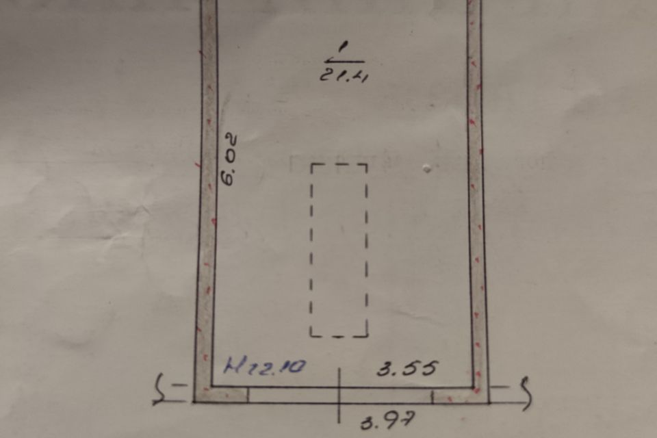 Продаётся гараж, 21.4 м²