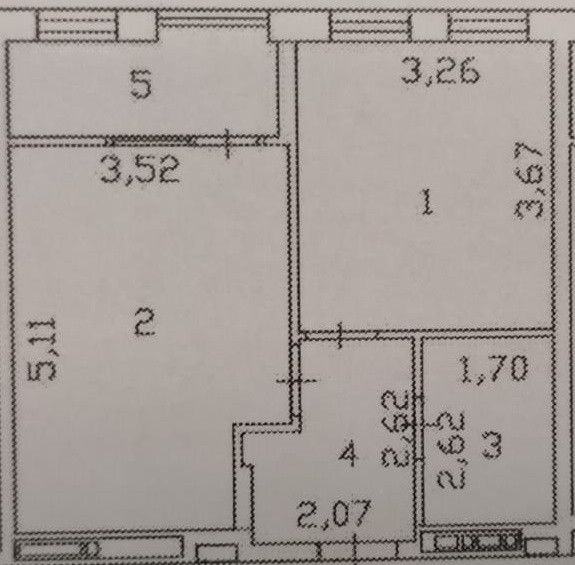 Продаётся 2-комнатная квартира, 41 м²