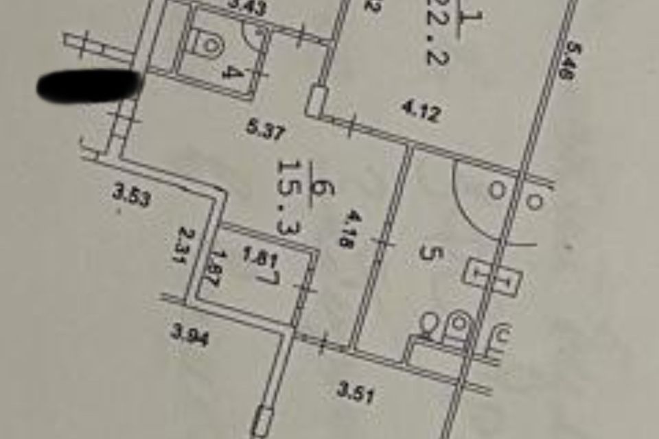 Продаётся 2-комнатная квартира, 84.8 м²