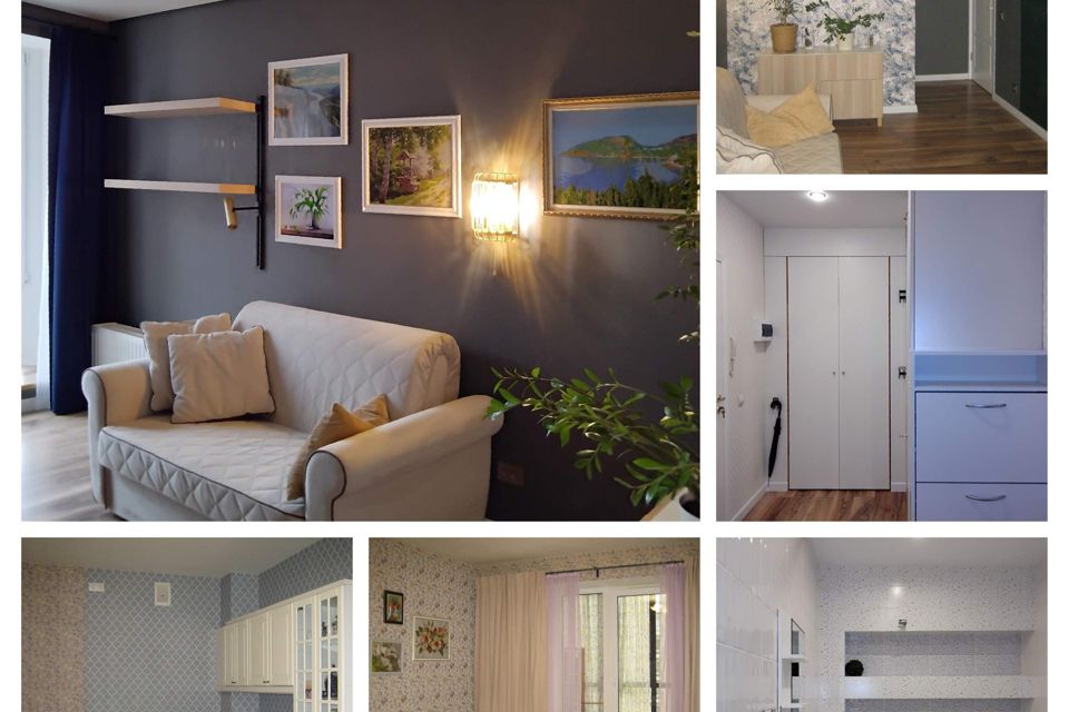 Продаётся 1-комнатная квартира, 44.7 м²