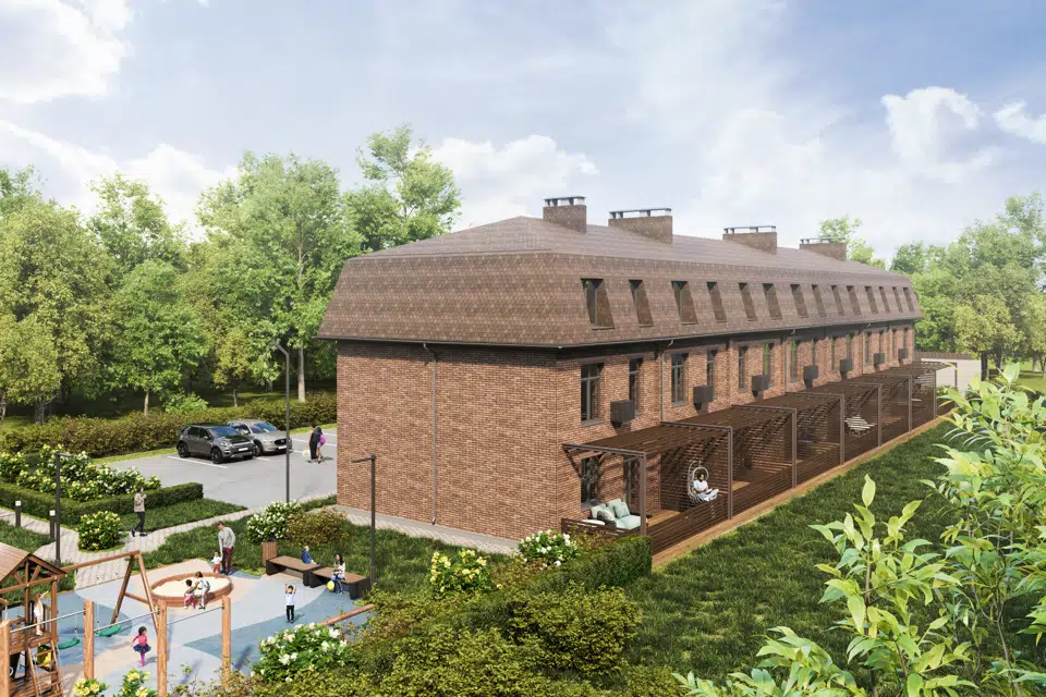 Продаётся таунхаус, 3-эт., 152.17 м²