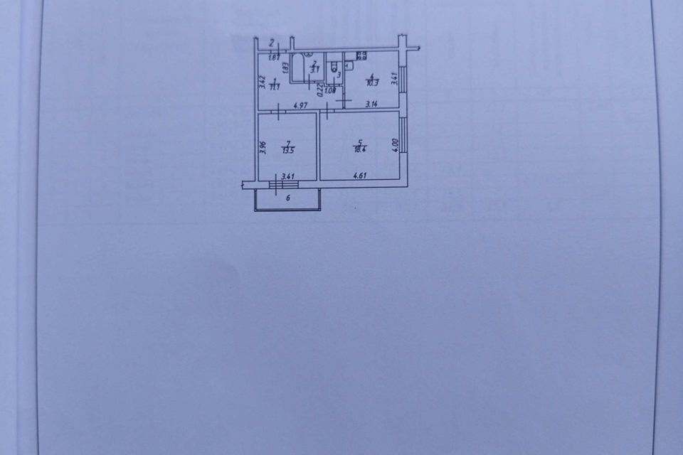 Продаётся 2-комнатная квартира, 60 м²