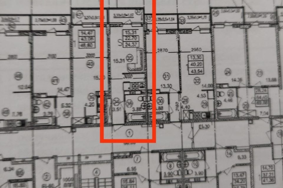 Продаётся квартира, 23 м²
