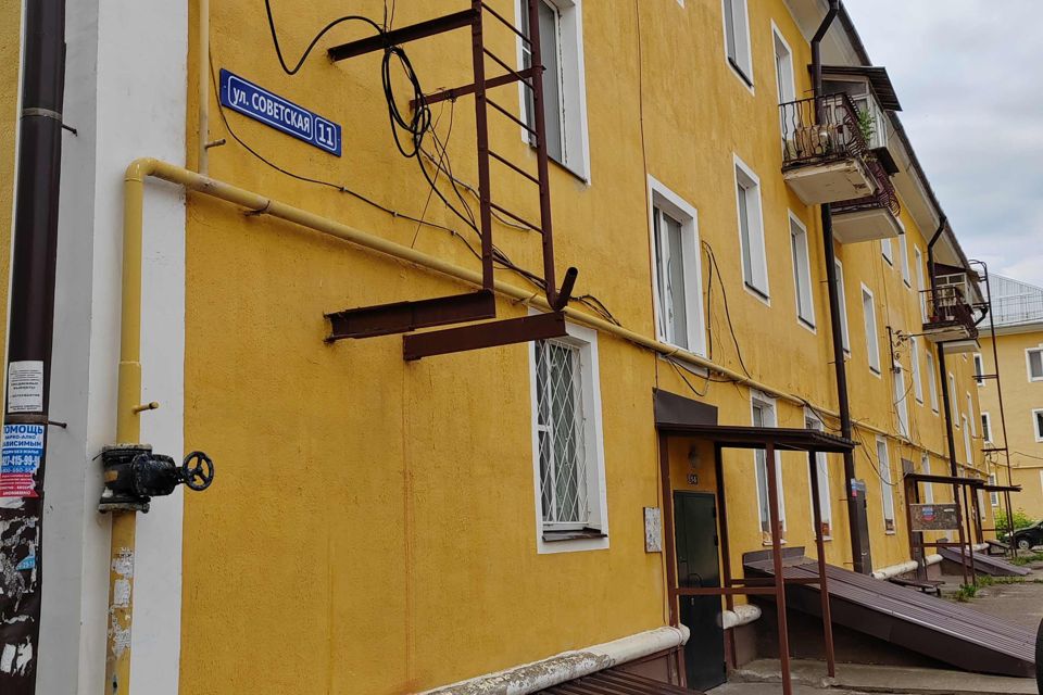Продаётся 3-комнатная квартира, 56.3 м²