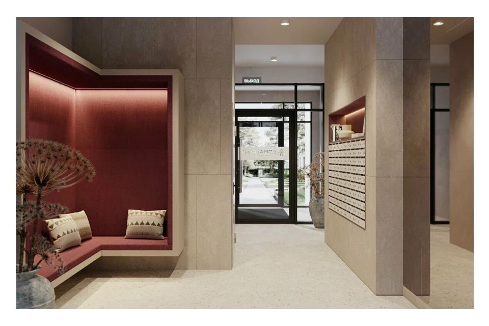 Продаётся 2-комнатная квартира, 46.6 м²
