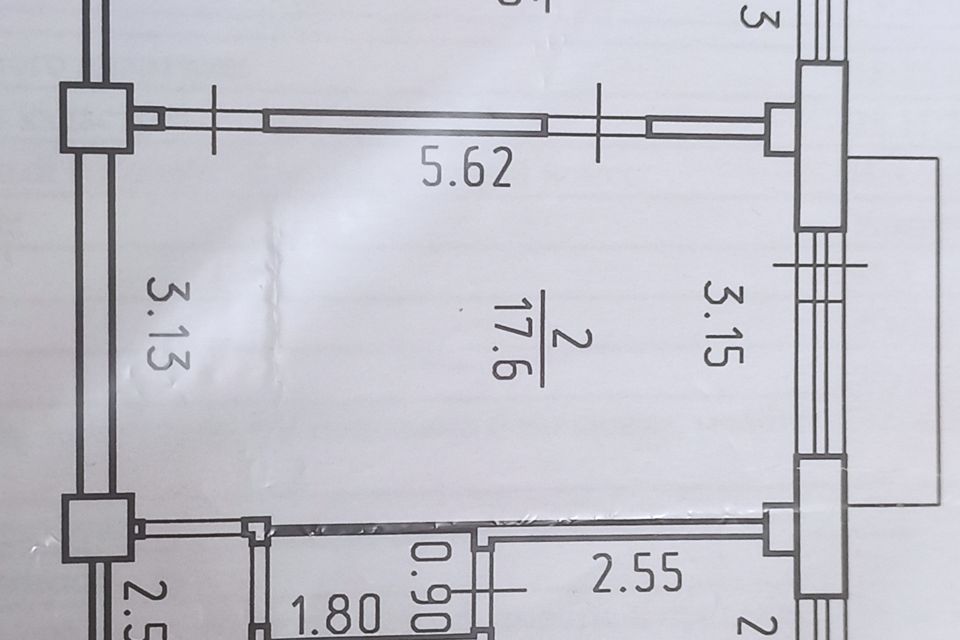 Продаётся 2-комнатная квартира, 45.1 м²