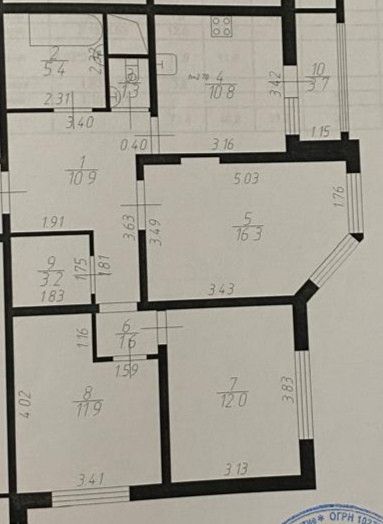 Продаётся 3-комнатная квартира, 74 м²